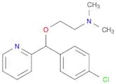 {2-[(4-chlorophenyl)(pyridin-2-yl)methoxy]ethyl}dimethylamine maleate