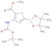 4-(N-Boc-Amino)-5-(methoxycarbonyl)thiophene-2-boronic acid, pinacol ester