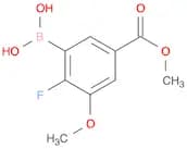 2-Fluoro-3-methoxy-5-(methoxycarbonyl)phenylboronic acid