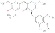 1-Ethyl-3,5-bis[(3,4,5-trimethoxyphenyl)methylene]-4-piperidinone