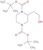 1,4-di-tert-butyl 2-(2-hydroxyethyl)piperazine-1,4-dicarboxylate
