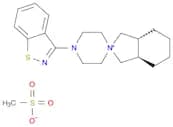 (3aR,7aR)-4'-(Benzo[d]isothiazol-3-yl)octahydrospiro[isoindole-2,1'-piperazin]-1'-ium methanesulfo…