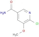 6-Chloro-5-methoxypyridine-3-carboxamide