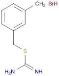 {[(3-Methylphenyl)methyl]sulfanyl}methanimidamide hydrobromide