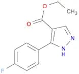Ethyl 5-(4-fluorophenyl)-1H-pyrazole-4-carboxylate