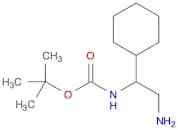 tert-Butyl N-(2-amino-1-cyclohexylethyl)carbamate