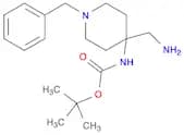 tert-butyl N-[4-(aminomethyl)-1-benzylpiperidin-4-yl]carbamate