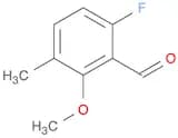 6-Fluoro-2-methoxy-3-methylbenzaldehyde