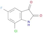 7-​Chloro-​5-​fluoro-​1H-​indole-​2,​3-​dione