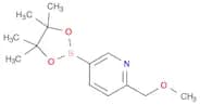 2-(methoxymethyl)-5-(tetramethyl-1,3,2-dioxaborolan-2-yl)pyridine