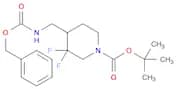tert-butyl 4-({[(benzyloxy)carbonyl]amino}methyl)-3,3-difluoropiperidine-1-carboxylate