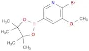 Pyridine, 2-bromo-3-methoxy-5-(4,4,5,5-tetramethyl-1,3,2-dioxaborolan-2-yl)-