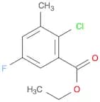 Ethyl 2-chloro-5-fluoro-3-methylbenzoate