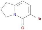 6-bromo-1,2,3,5-tetrahydroindolizin-5-one