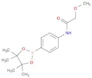 2-methoxy-N-[4-(4,4,5,5-tetramethyl-1,3,2-dioxaborolan-2-yl)phenyl]acetamide