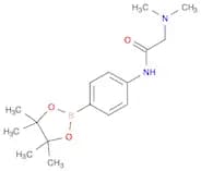 2-(dimethylamino)-N-[4-(tetramethyl-1,3,2-dioxaborolan-2-yl)phenyl]acetamide