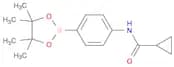 N-[4-(Tetramethyl-1,3,2-dioxaborolan-2-yl)phenyl]cyclopropanecarboxamide