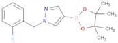 1-[(2-fluorophenyl)methyl]-4-(tetramethyl-1,3,2-dioxaborolan-2-yl)-1H-pyrazole