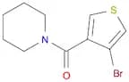 1-[(4-Bromothiophen-3-yl)carbonyl]piperidine