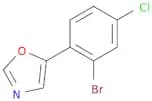 5-(2-Bromo-4-chlorophenyl)-1,3-oxazole