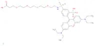 1-(Rhodamin B-sulfonamido)-3-oxo-7,10,13,16-tetraoxa-4-azanonadecan-19-oic acid
