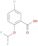 2-(Difluoromethoxy)-5-fluorobenzoic acid