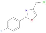 4-(chloromethyl)-2-(4-fluorophenyl)-1,3-oxazole