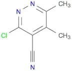 3-Chloro-5,6-dimethylpyridazine-4-carbonitrile