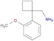 [1-(2-Methoxyphenyl)cyclobutyl]methanamine