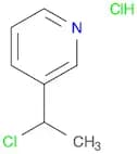 3-(1-chloroethyl)pyridine hydrochloride