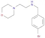 N-(4-Bromobenzyl)-N-[2-(4-morpholinyl)ethyl]amine