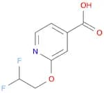 2-(2,2-Difluoroethoxy)isonicotinic acid