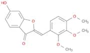 (2Z)-6-Hydroxy-2-(2,3,4-trimethoxybenzylidene)-1-benzofuran-3(2h)-one