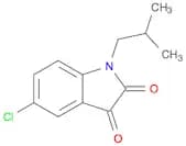 5-Chloro-1-isobutylindoline-2,3-dione