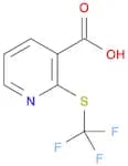 2-[(trifluoromethyl)sulfanyl]pyridine-3-carboxylic acid