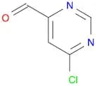 6-chloropyrimidine-4-carbaldehyde