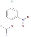 1-(Difluoromethoxy)-4-fluoro-2-nitro-benzene