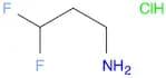 3,3-Difluoropropylamine hydrochloride