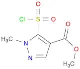 Methyl 5-(chlorosulfonyl)-1-methyl-1H-pyrazole-4-carboxylate