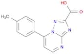 7-(4-Methylphenyl)[1,2,4]triazolo[1,5-a]pyrimidine-2-carboxylic acid