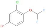 4-BROMO-2-CHLORO-1-(DIFLUOROMETHOXY)BENZENE