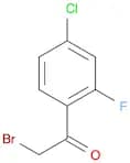 2-bromo-1-(4-chloro-2-fluoro-phenyl)ethanone