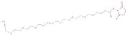 Propargyl-PEG8-NHS ester