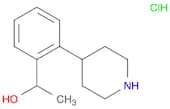 1-[2-(piperidin-4-yl)phenyl]ethan-1-ol hydrochloride