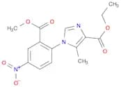 ethyl 1-(2-(methoxycarbonyl)-4-nitrophenyl)-5-methyl-1H-imidazole-4-carboxylate