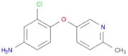 3-Chloro-4-[(6-methylpyridin-3-yl)oxy]aniline