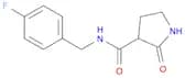 N-(4-Fluorobenzyl)-2-oxopyrrolidine-3-carboxamide