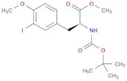 methyl (2S)-3-(3-iodo-4-methoxyphenyl)-2-[(2-methylpropan-2-yl)oxycarbonylamino]propanoate