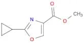 Methyl 2-cyclopropyloxazole-4-carboxylate
