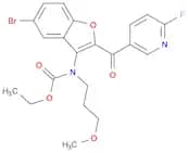 Ethyl (5-Bromo-2-(6-Fluoronicotinoyl)Benzofuran-3-Yl)(3-Methoxypropyl)Carbamate